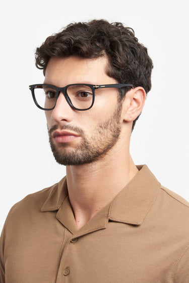 Designer Men Carrera Eyeglasses: 308 - Black - SpecSMART Eye Clinic (Diagonal Face View)